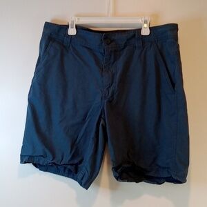 Columbia Sportswear Boat Golf Outdoor Athletic Shorts Men's Sz 34 Blue EUC NICE!